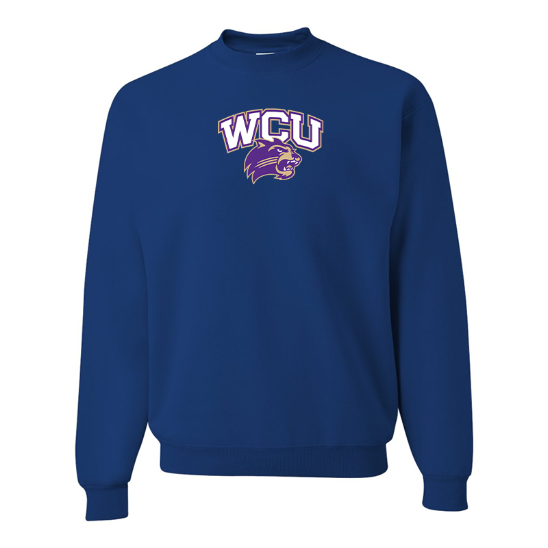 Men's Western Carolina Catamounts JERZEES NuBlend Crewneck Sweatshirt